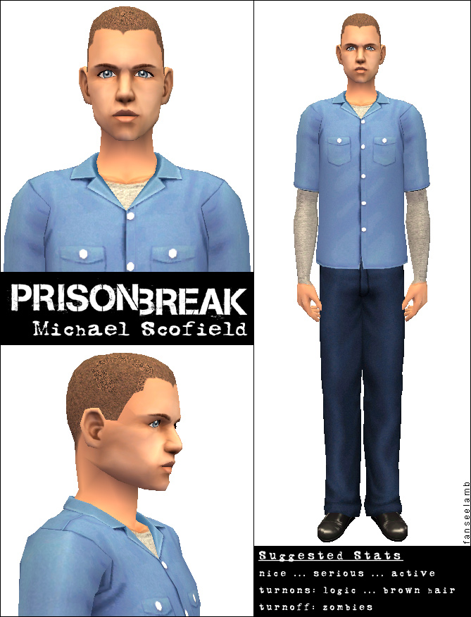 Mod The Sims - Prison Break Sims: Michael + Sara