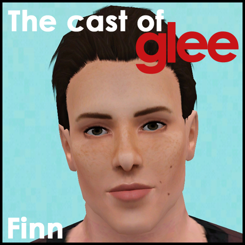 Mod The Sims The Cast of Glee Cory Monteith as Finn Hudson