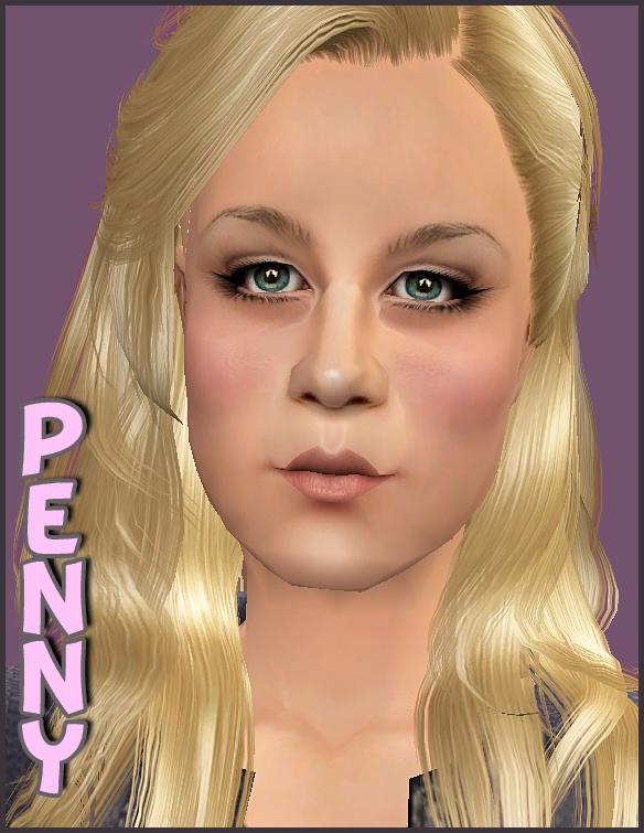 Mod The Sims The Big Bang Theory Kaley Cuoco as Penny