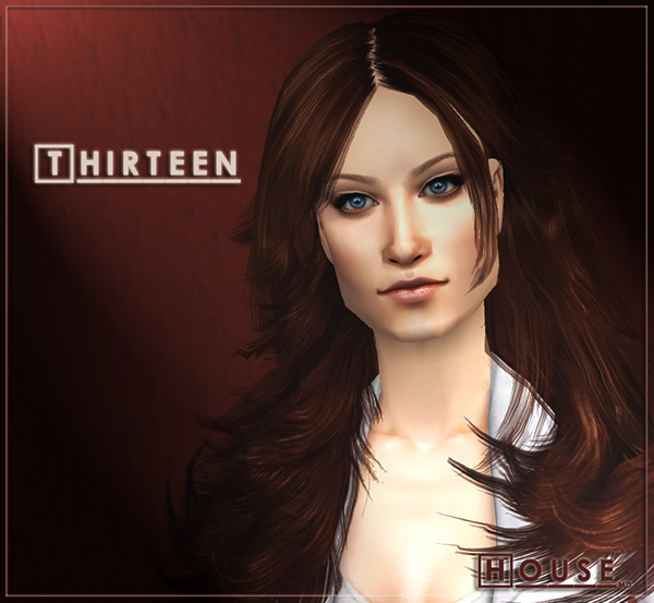 Mod The Sims H ouse MD Olivia Wilde as Thirteen