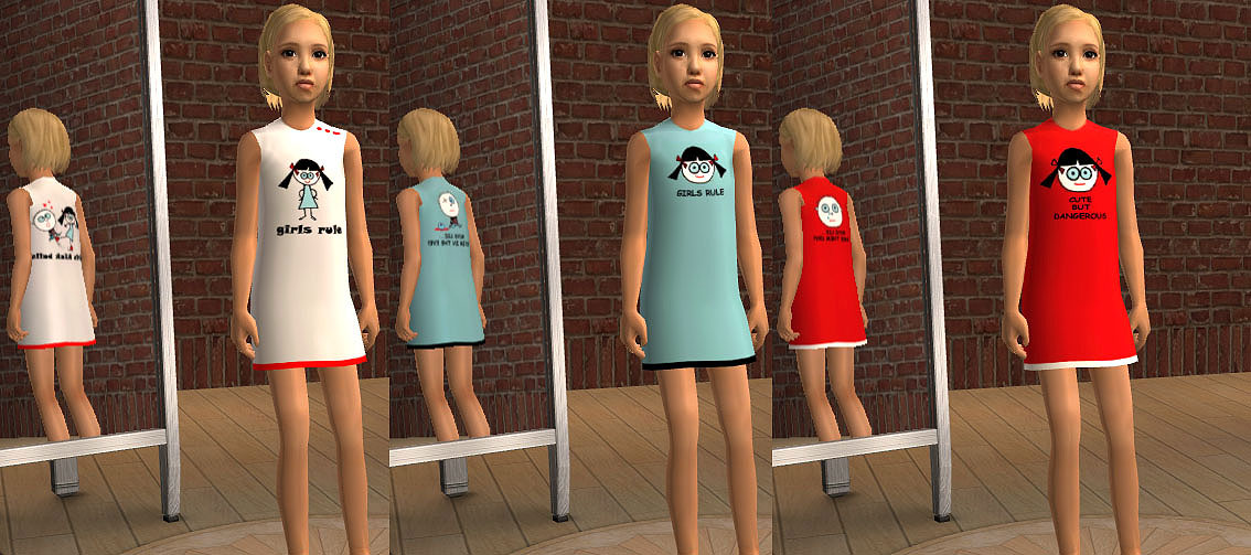 одежда - The Sims 2. Детская одежда: для девочек. - Страница 28 MTS_Nimoemo-315790-nimoemochildnightie