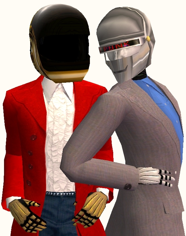Mod The Sims Daft Punk Sims