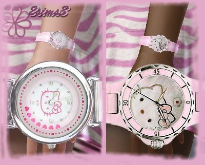 Mod The Sims - Hello Kitty Watches