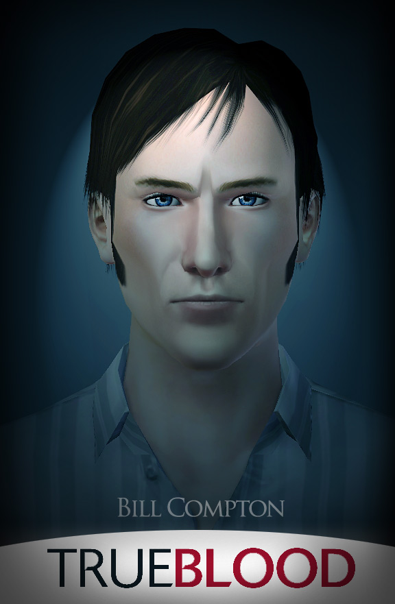 Mod The Sims True Blood Stephan Moyer as Bill Compton