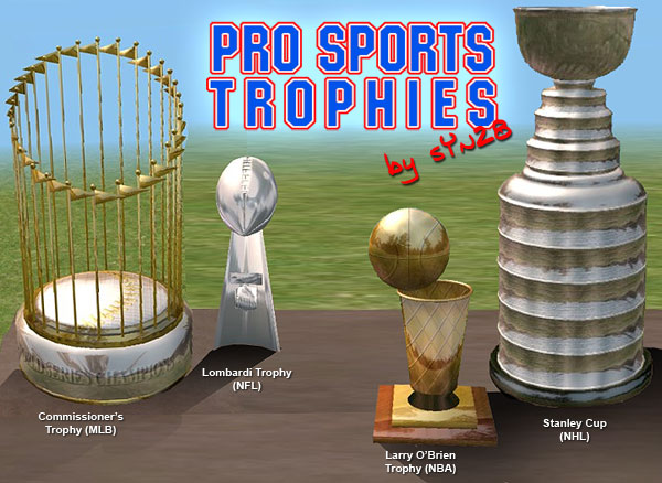 professional sports trophies