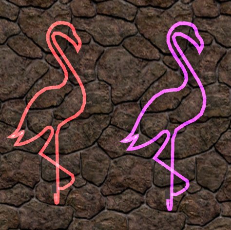 Mod The Sims Wcif Ft Dj Booth Fix The Neon Flamingo Light Flipped