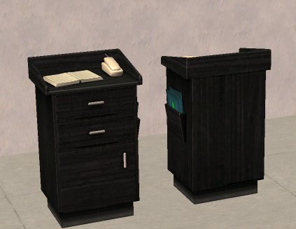 Black Podium