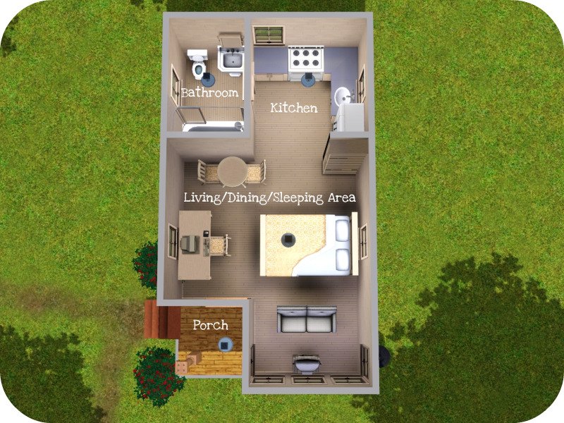 Tumbleweed Tiny Houses. Mod The Sims - A Tiny House
