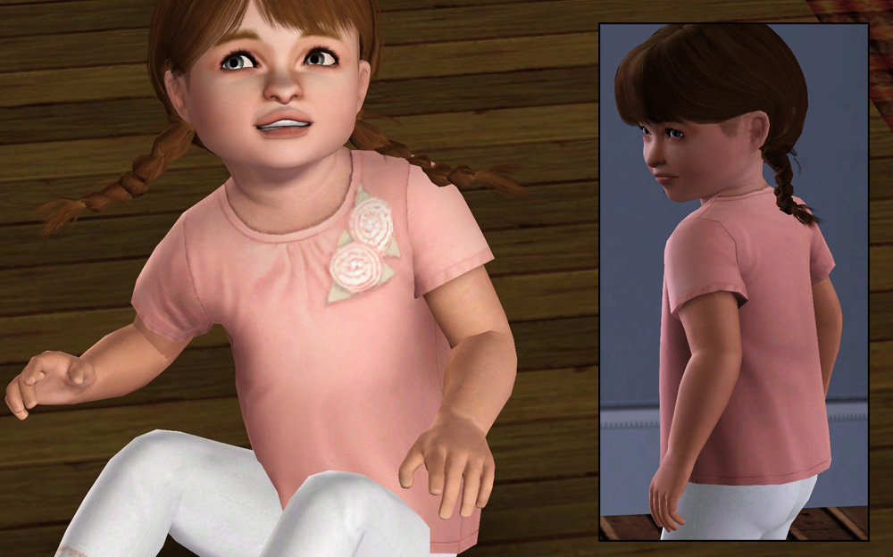 Mod The Sims Three Piece Set Of Clothing For Female Toddlers