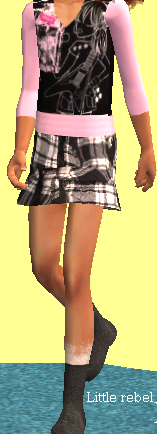 одежда - The Sims 2. Детская одежда: для девочек. - Страница 27 MTS_SnazzehJazzy-403480-rebek
