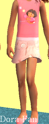 одежда - The Sims 2. Детская одежда: для девочек. - Страница 27 MTS_SnazzehJazzy-403481-Dora