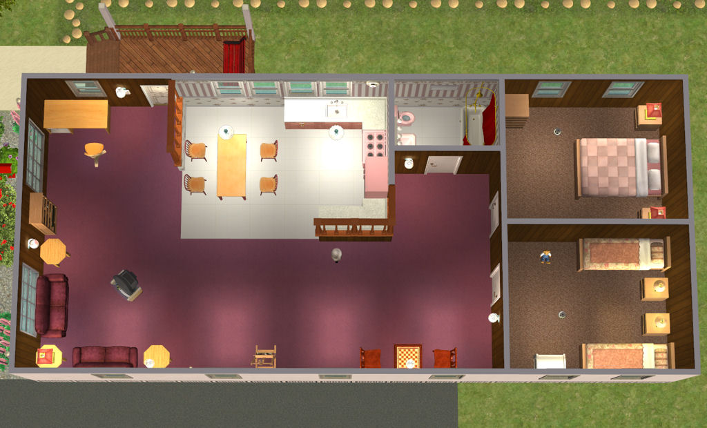 Mod The Sims - Pleasantview Mobile Home Park - No CC