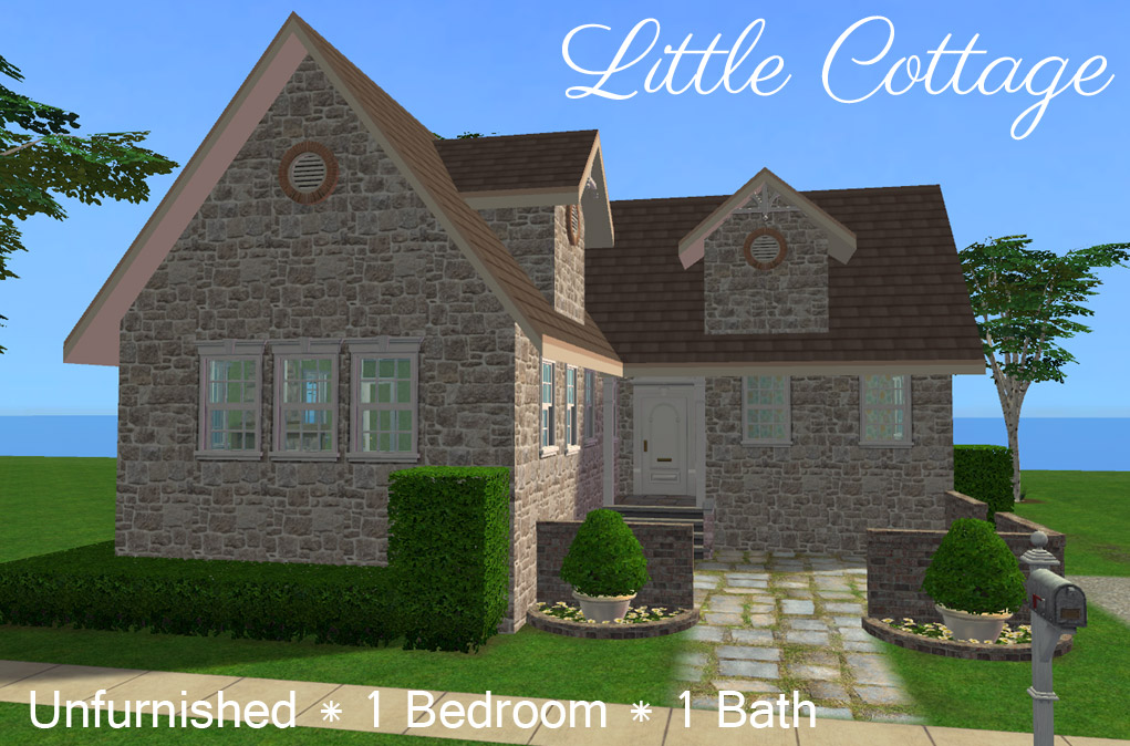 Mod The Sims Little Cottage Granny S Retirement House