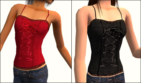 Corset Like Tops