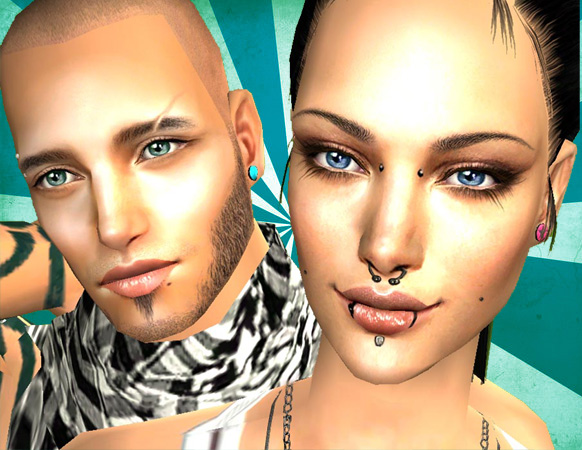The blackline piercings, on the other hand, can be found under my creations! The blackline piercings, on the other hand, can be found under my creations!