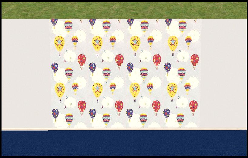 hot air balloon wallpaper. Mod The Sims - Hot Air Balloon