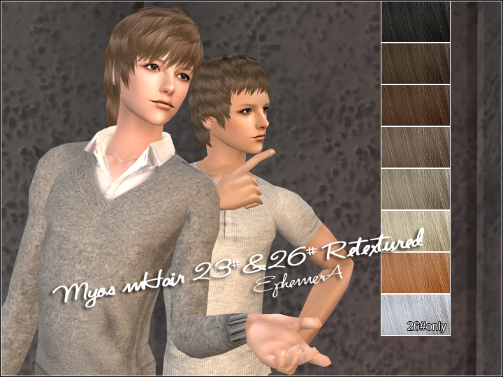Sims Artists Union Female Hair 125