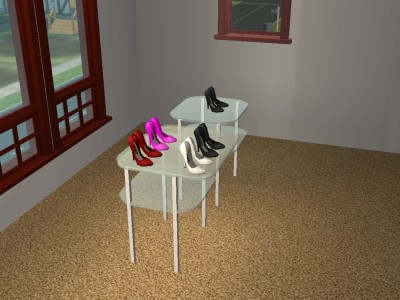 Mod The Sims Al S Fantastic Extreme Heel Shoe Mesh As A