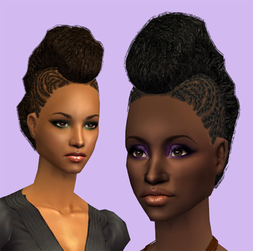 Nouk - FroHawk for ladies of all ages (smaller textures)