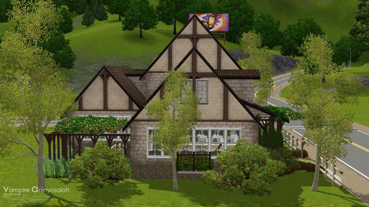 Mod The Sims Old English Cottage No Cc