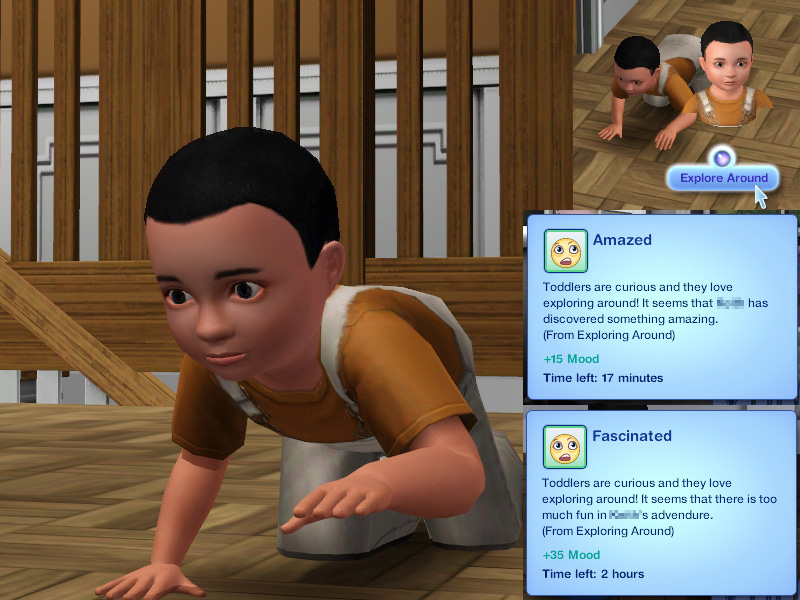 Sims 2 spank