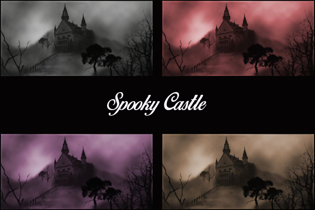 Mod The Sims The Spooky Castle 4 Paintings
