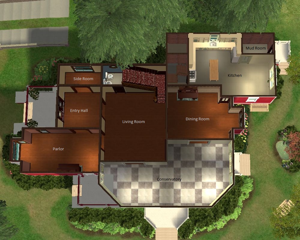 Halliwell Manor Layout Submited Images 