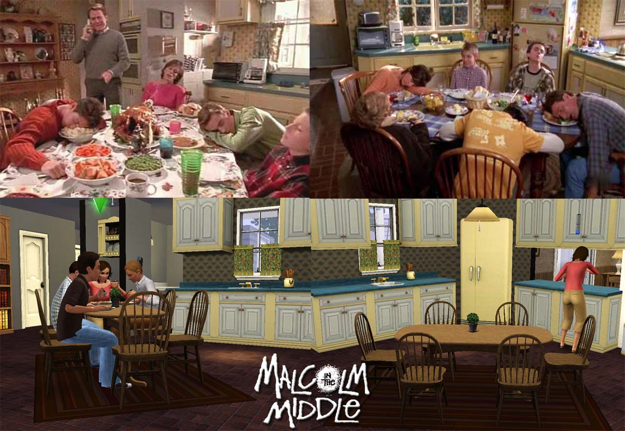 Mod The Sims Malcolm In The Middle The Wilkerson S House Split Level 2br 1 5 Ba No Cc