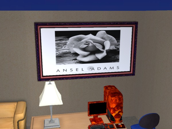 ansel adams photography rose. Mod The Sims - Testers Wanted - Ansel Adams - Rose and Driftwood Photo - CEP