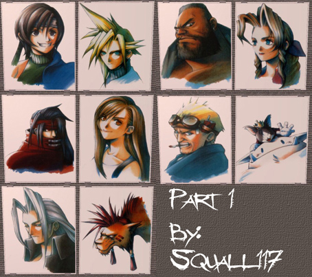 Mod The Sims Final Fantasy Vii Paintings