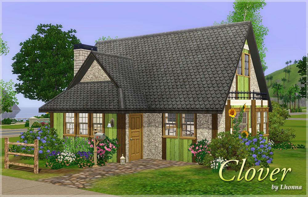 Mod The Sims Clover Cottage Starter Under 18 500 No Cc