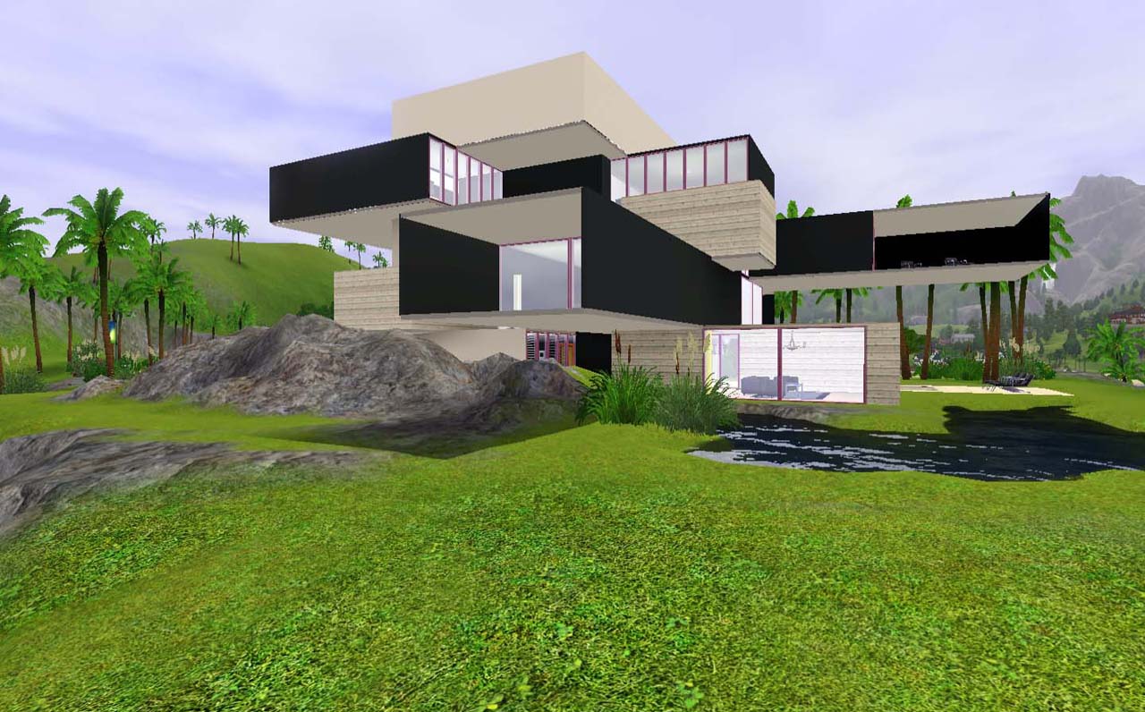Mod The Sims Cubist House