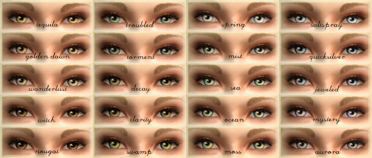 Cool Eyes Colours