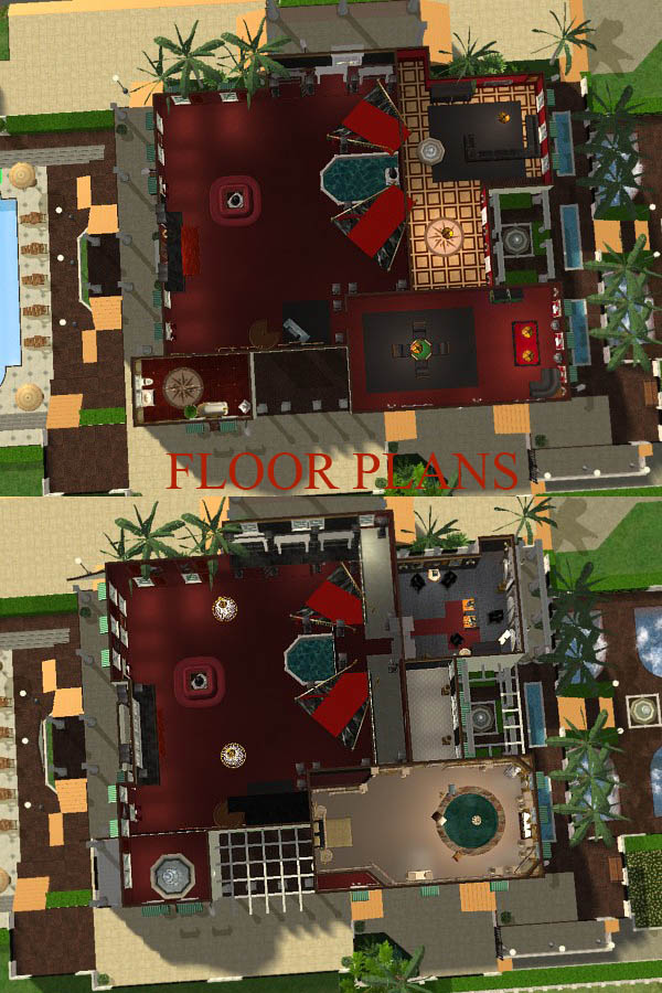 Mod The Sims The Scarface Mansion