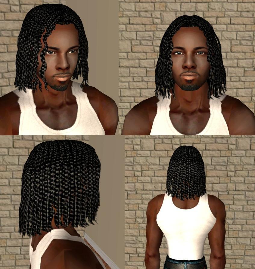 Mod The Sims JayUrban's DreadLock Texture's for Da Brothas