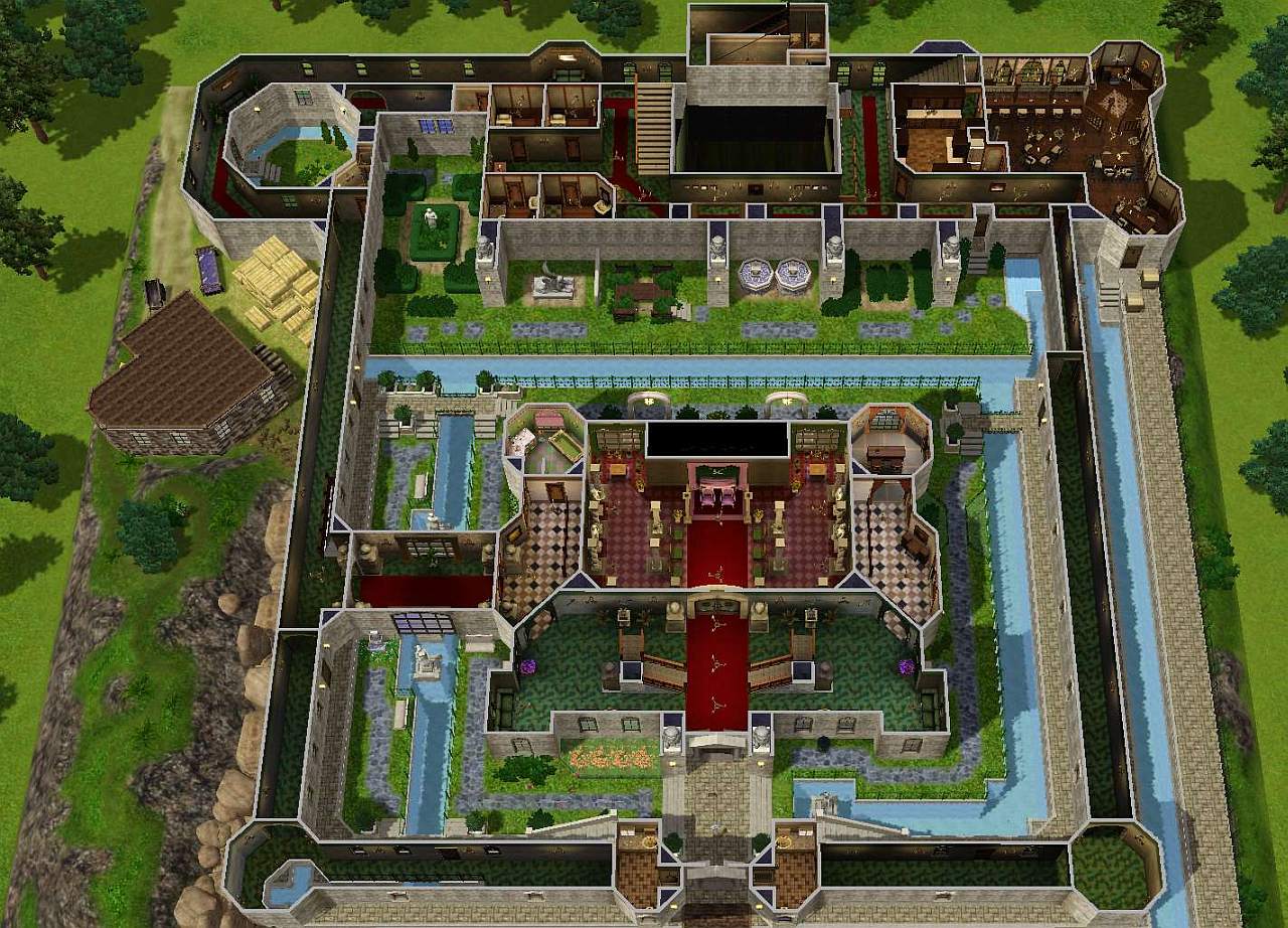 Mod The Sims Zelda Castle (inspired by Ocarina of Time)
