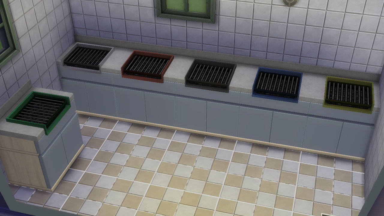 Sims 2 Dishwasher Counter