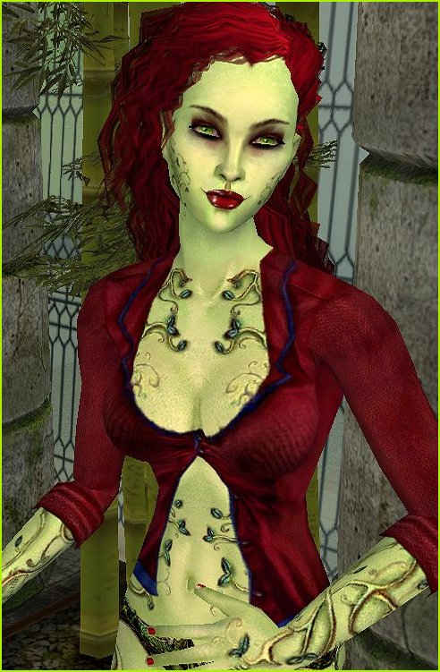 poison ivy batman arkham asylum pics. Poison Ivy - Arkham Asylum