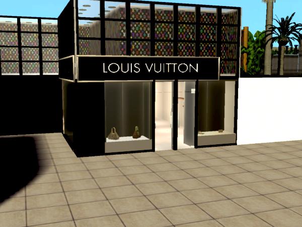 Mod The Sims - Real Life Fashion Store Illuminated Shop Sign Recolors