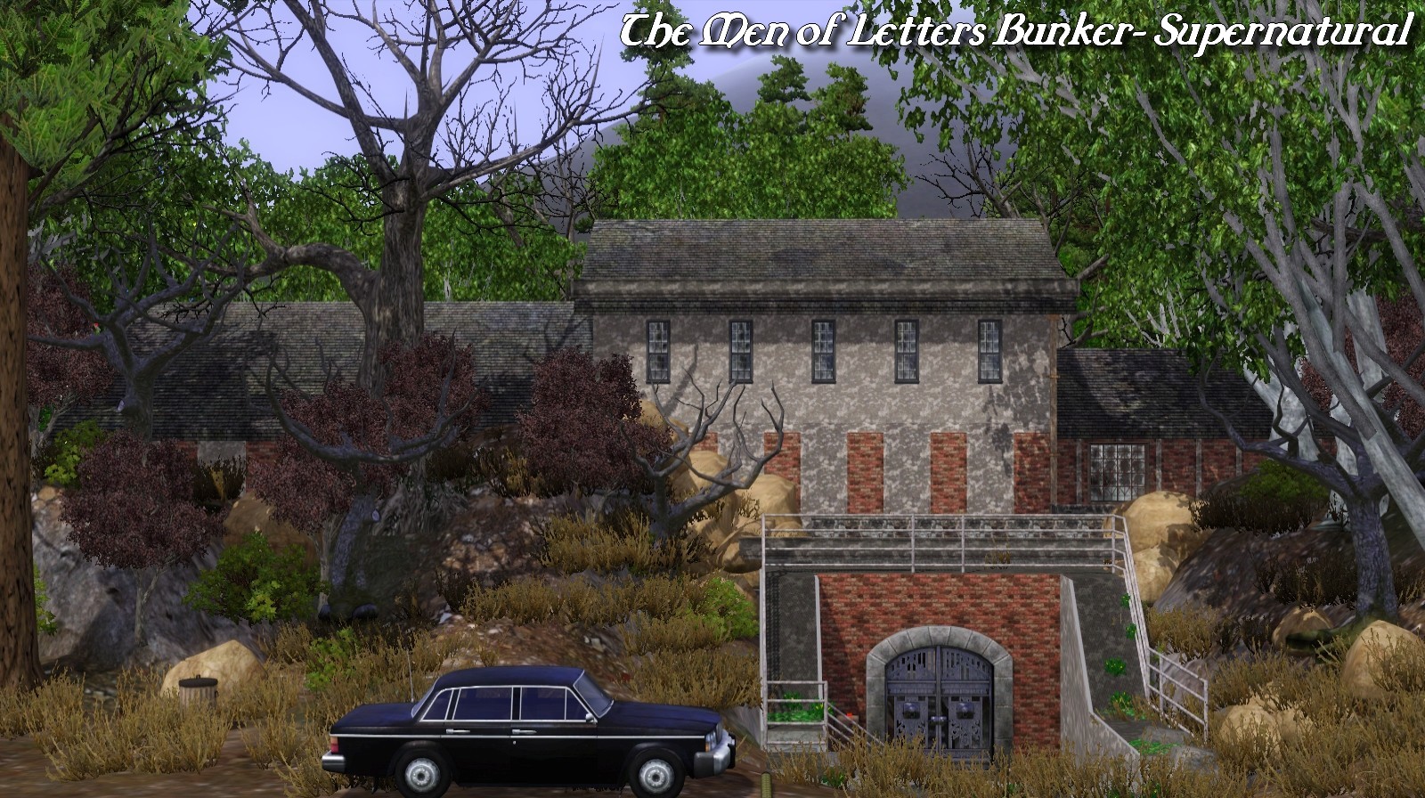 Mod The Sims - The Men of Letters Bunker- Supernatural
