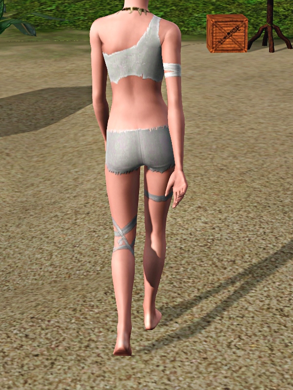 Mod The Sims Castaway All Ages Female Top And Bottoms