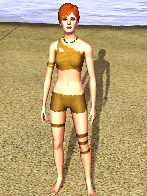 Mod The Sims Castaway All Ages Female Top And Bottoms