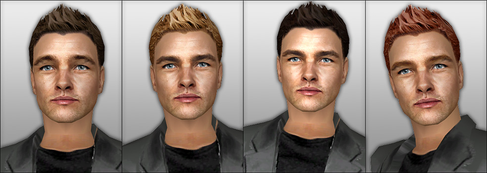 Mod The Sims - New Styled Short Hair For Men