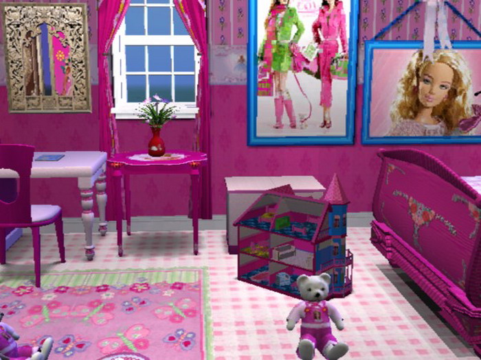 Barbie Bedroom Games