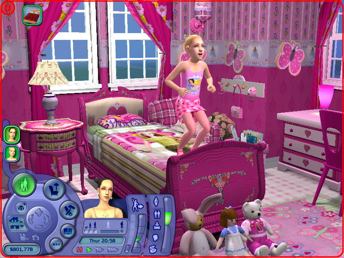 the sims 2 barbie girl game