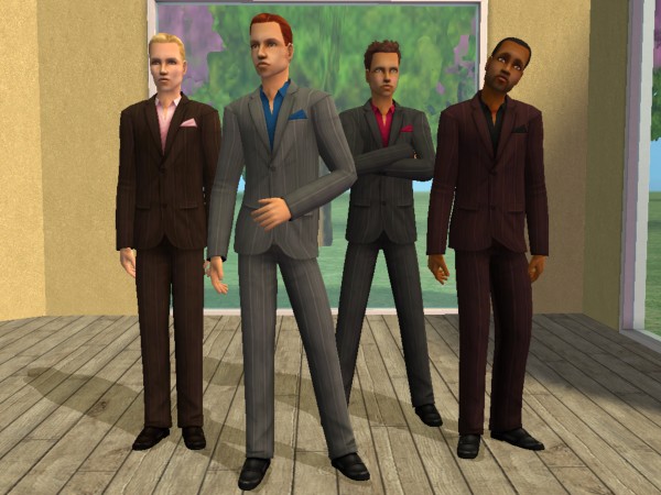 мужская -  The Sims 2. Мужская одежда: выходной костюм MTS2_Mikexx2_818718_snapshot_35e57399_15eba0e3