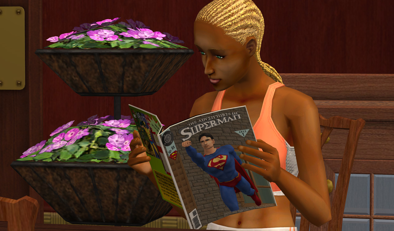 Mod The Sims Nci Superman Comic Book Games Magazine