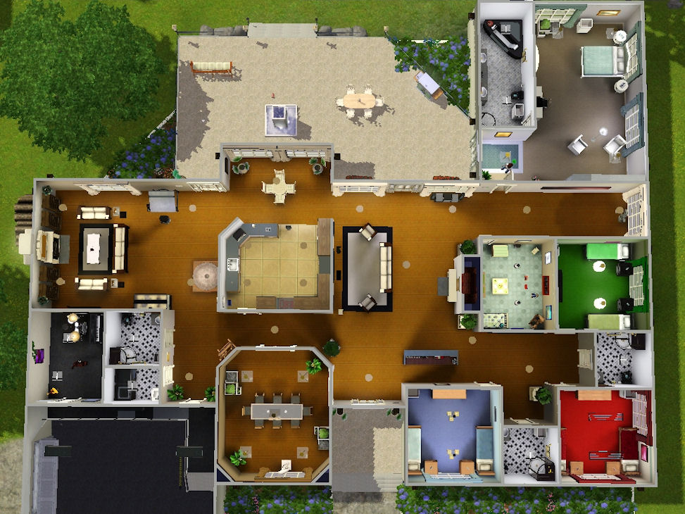 Mod The Sims Stately Ranch