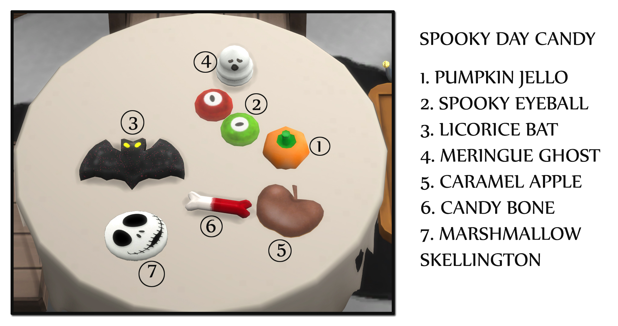 Mod The Sims Functional Candy Dispenser With Edible Candies