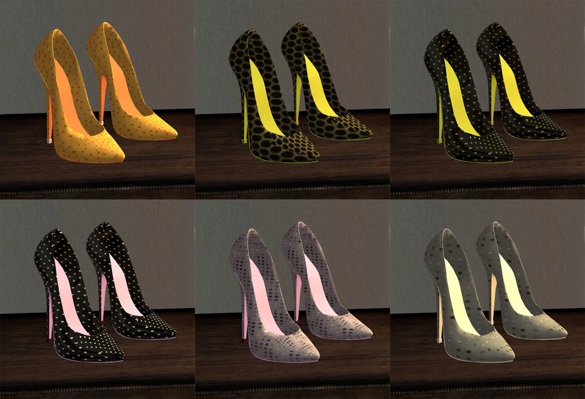 Mod The Sims Pumps For Cinderella